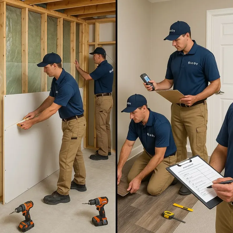 Repairs and Reconstruction process in Freemansburg, PA