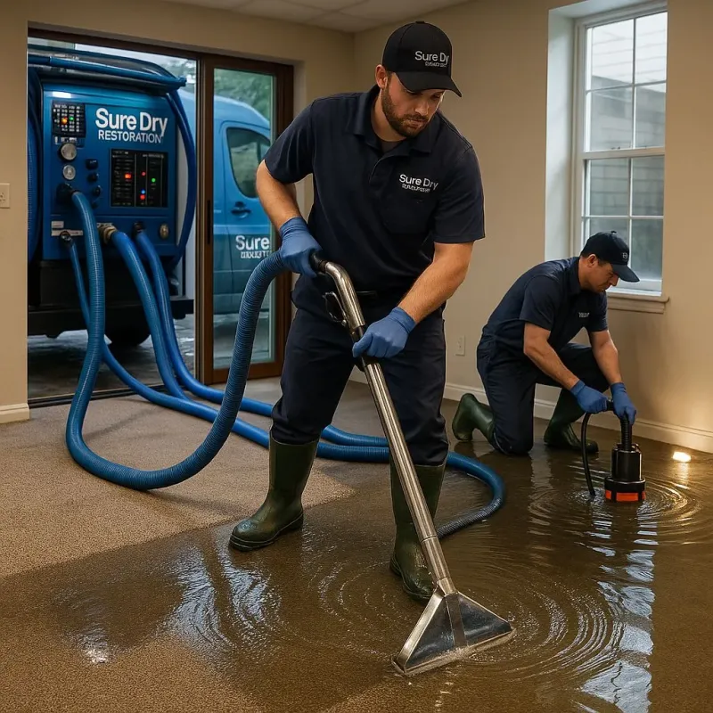 Water Extraction and Removal process in Freemansburg, PA